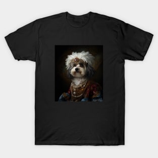 Regal Havanese - Medieval Cuban Queen T-Shirt